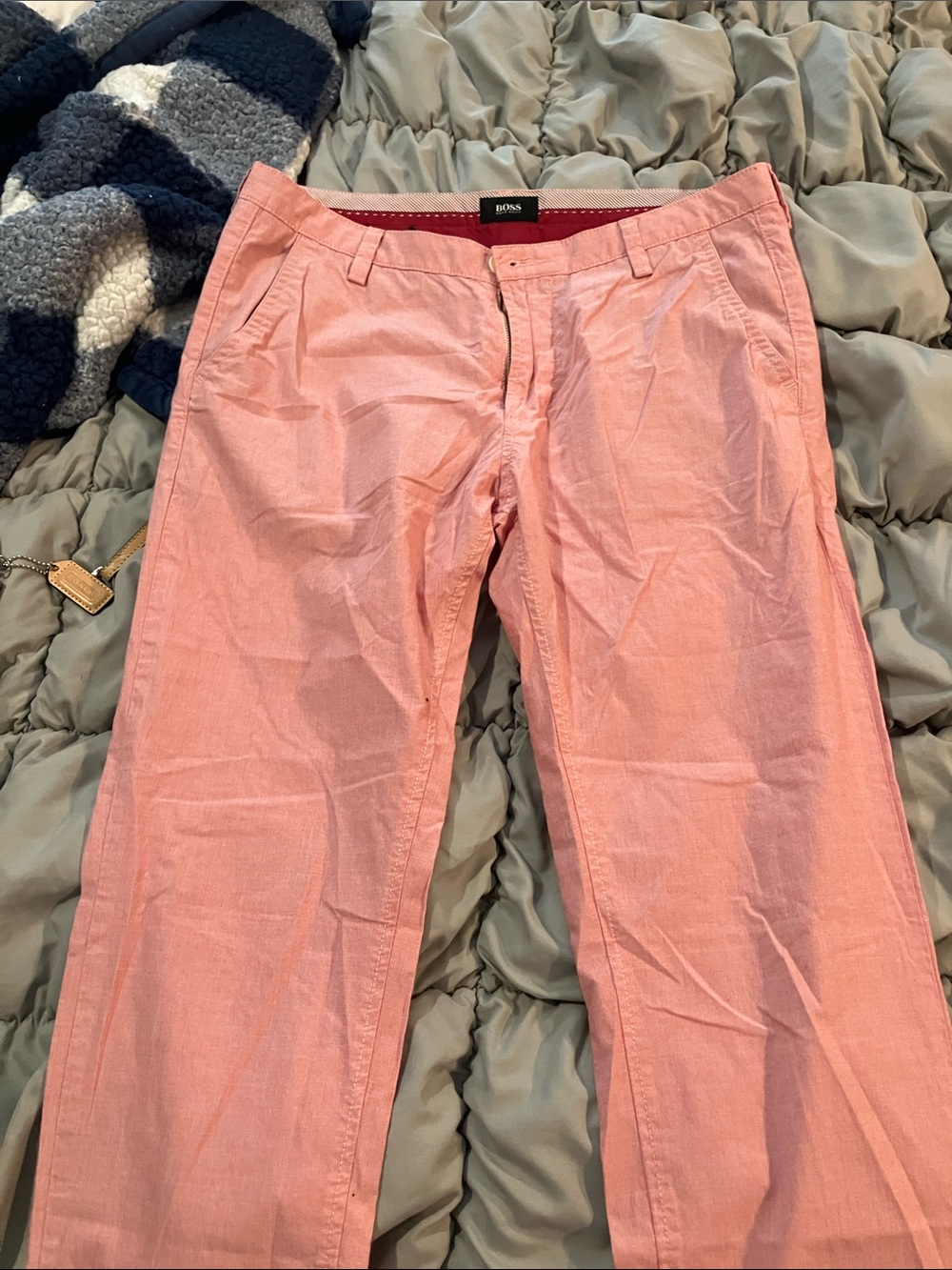 BOSS women’s Pink Chino Pants